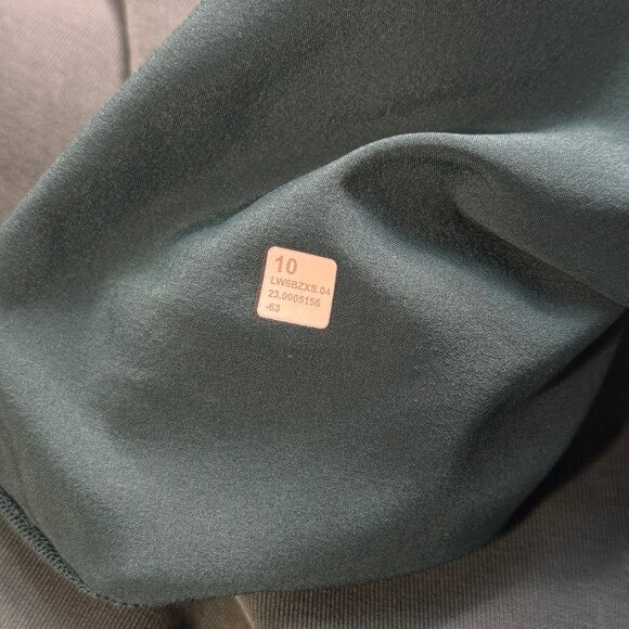 Lululemon Women's Softstreme High-Rise Straight-Leg Cropped Pant - Storm Teal - Picture 8 of 11